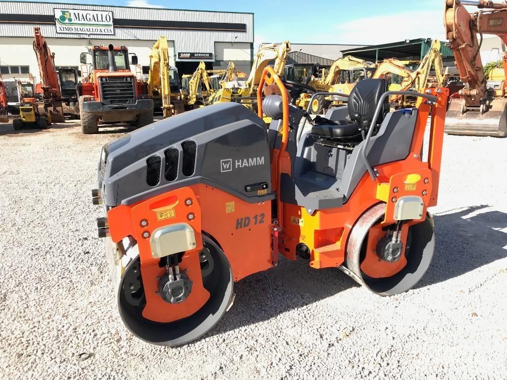 Hamm HD 12 VV Cilindri compactori dubli
