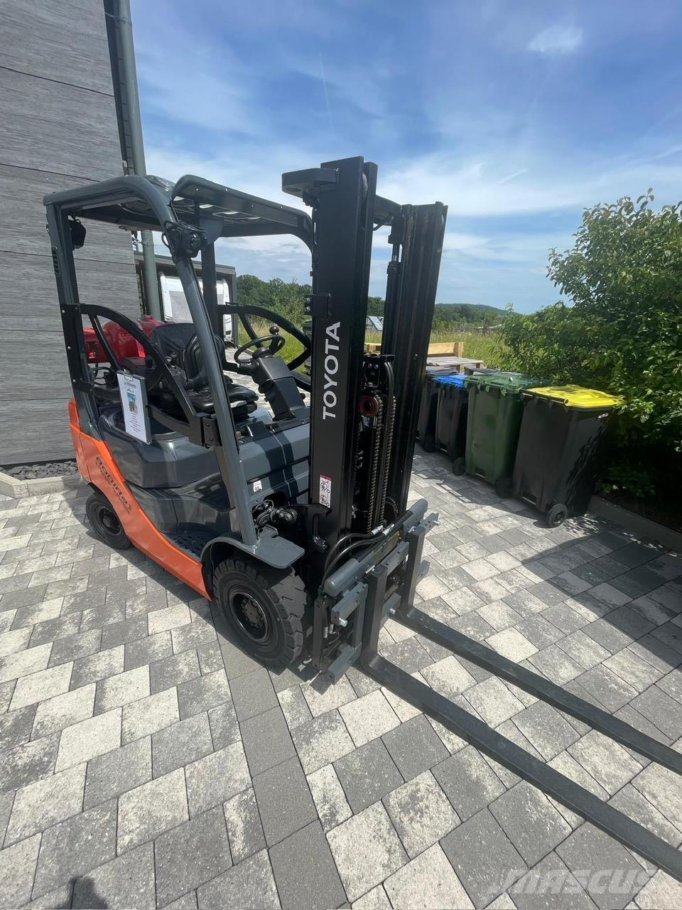 Toyota 02-8FGF18 Stivuitor GPL