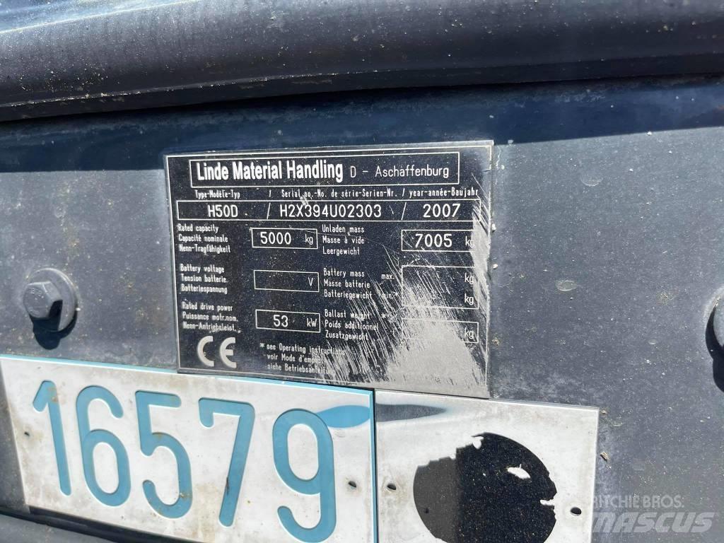 Linde H50D Stivuitor diesel