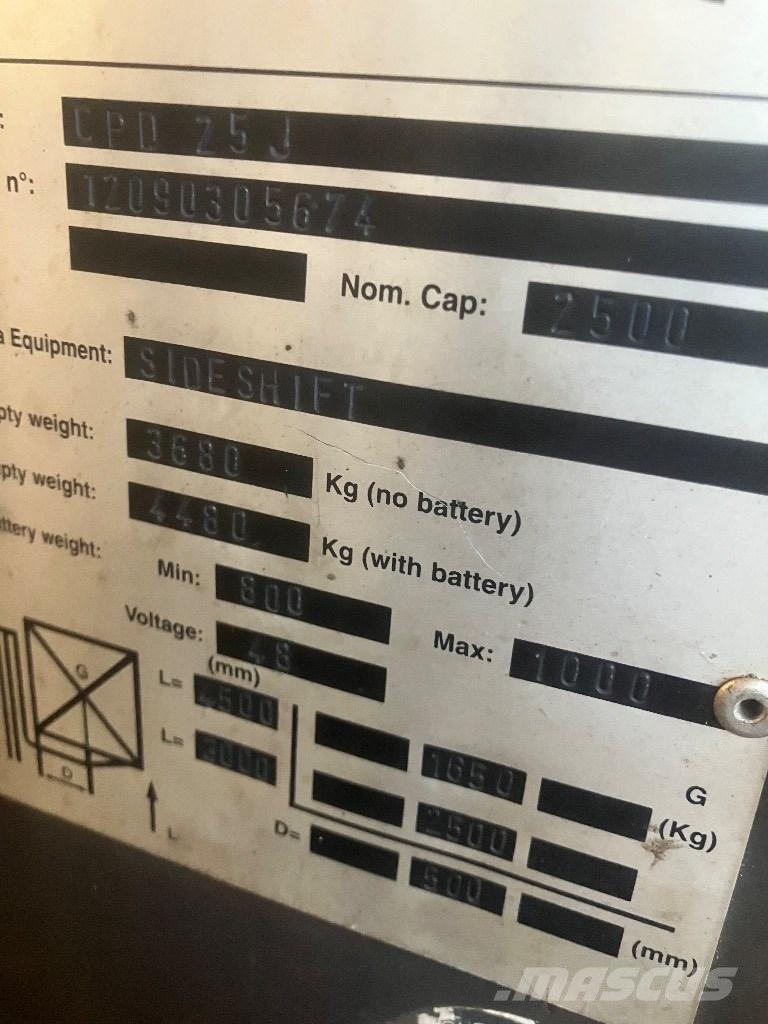 EP heftruck CPD25 Stivuitor electric