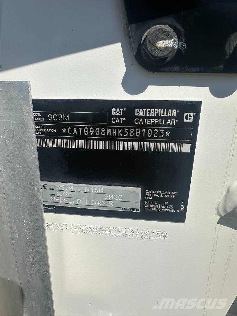 CAT 908 M Incarcator pe pneuri