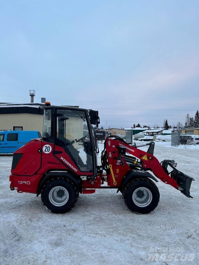 Weidemann 1390 Incarcator pe pneuri