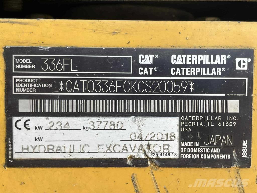 CAT 336 FL Excavatoare pe șenile
