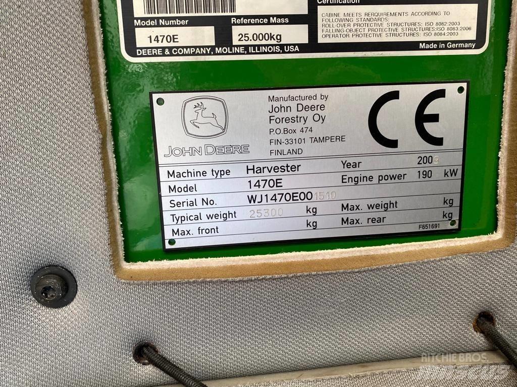 John Deere 1470 E Combine forestiere