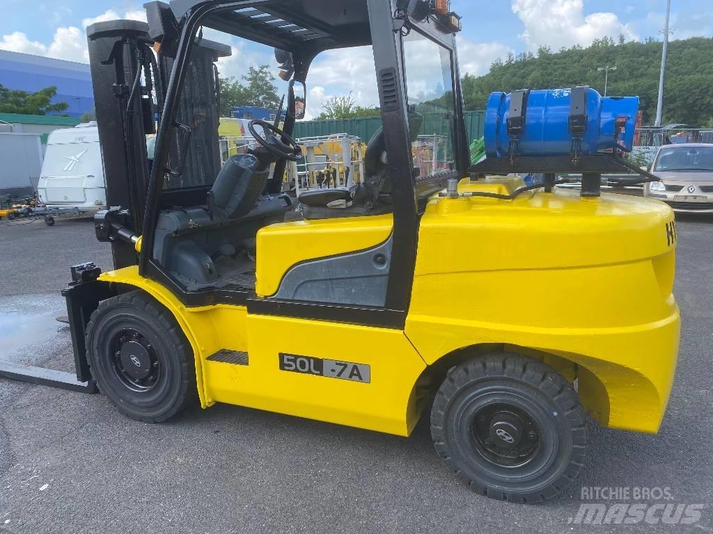 Hyundai 50 L-7 A Stivuitor GPL