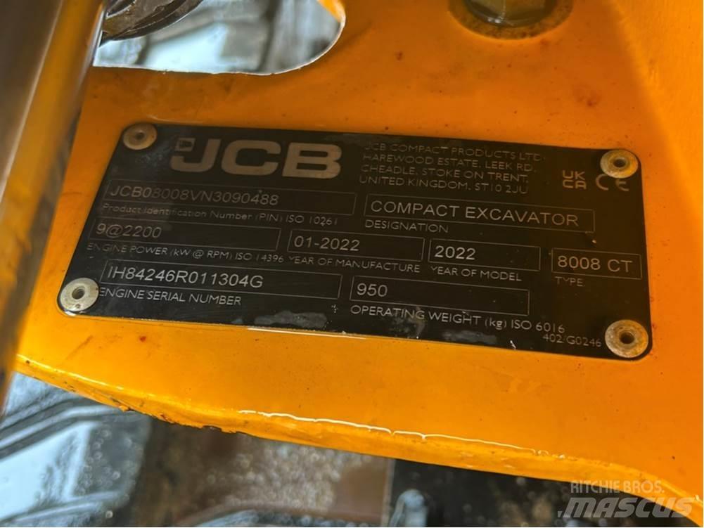 JCB MICRO 8008 Mini excavatoare < 7t