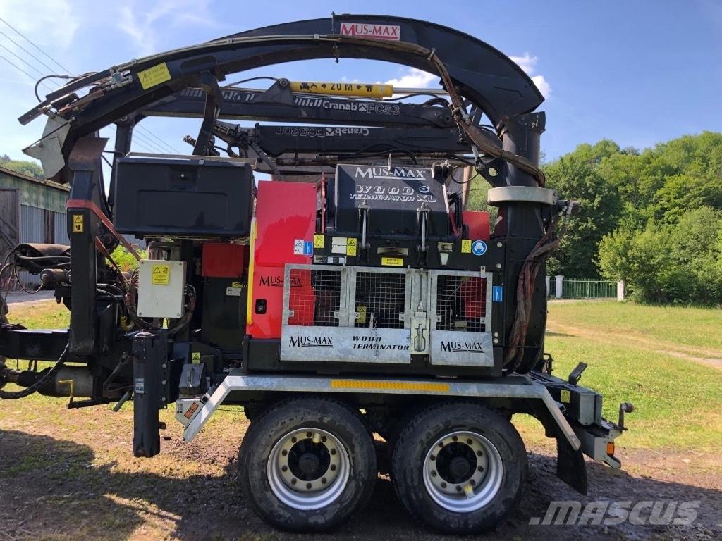Mus-Max WT8XLZ Masini de tocat lemn