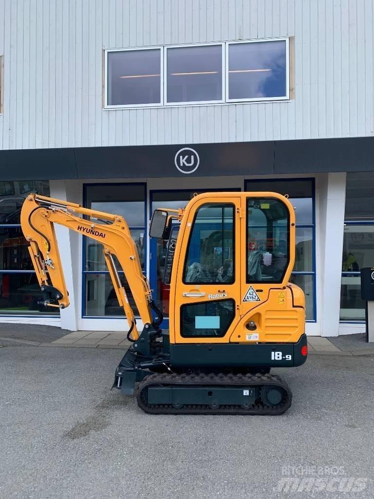 Hyundai 18-9 Mini excavatoare < 7t