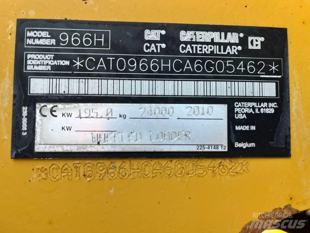 CAT 966 H Incarcator pe pneuri