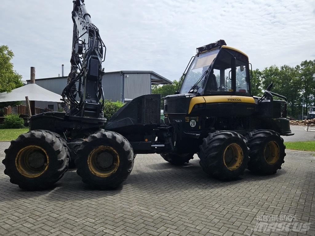 Ponsse Ergo 8W Combine forestiere