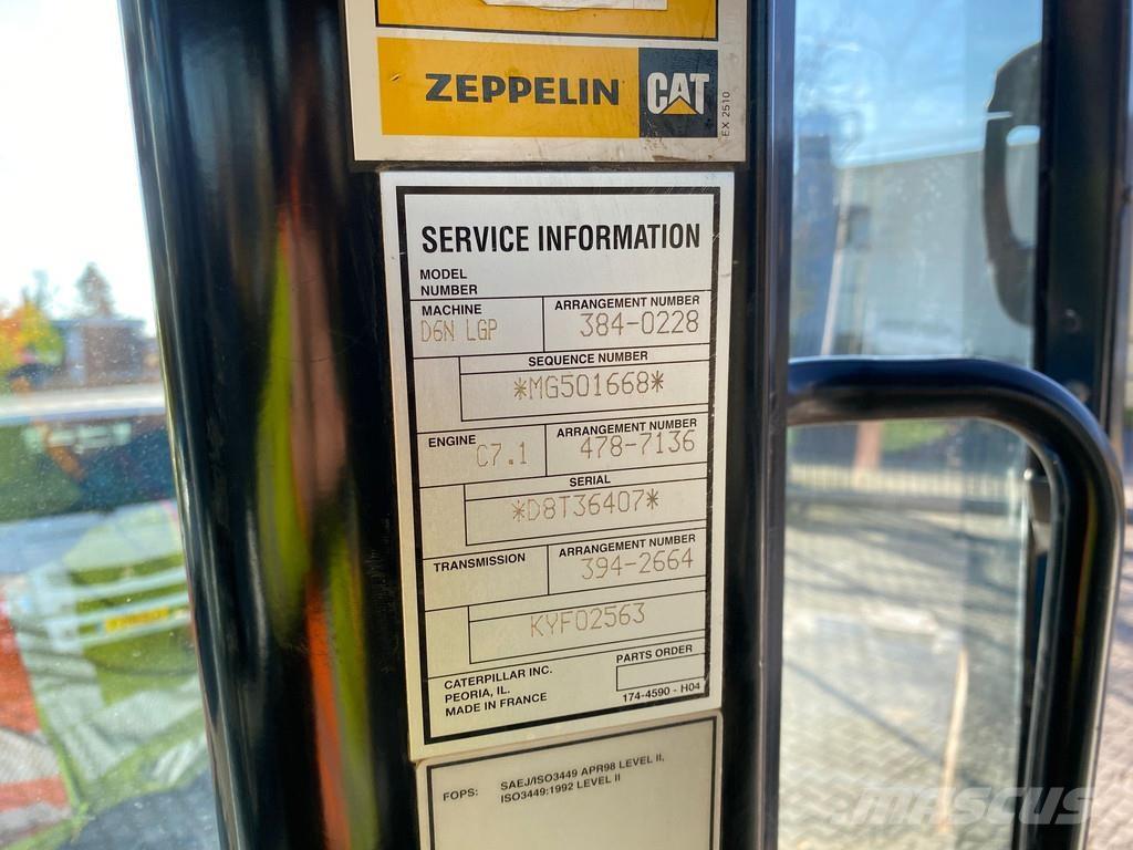 CAT D6N LGP NVT Buldozere pe senile