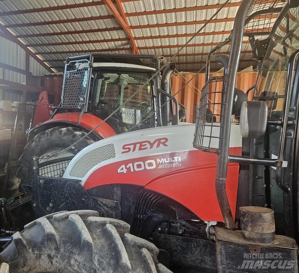 Steyr 4100 Tractoare forestiere