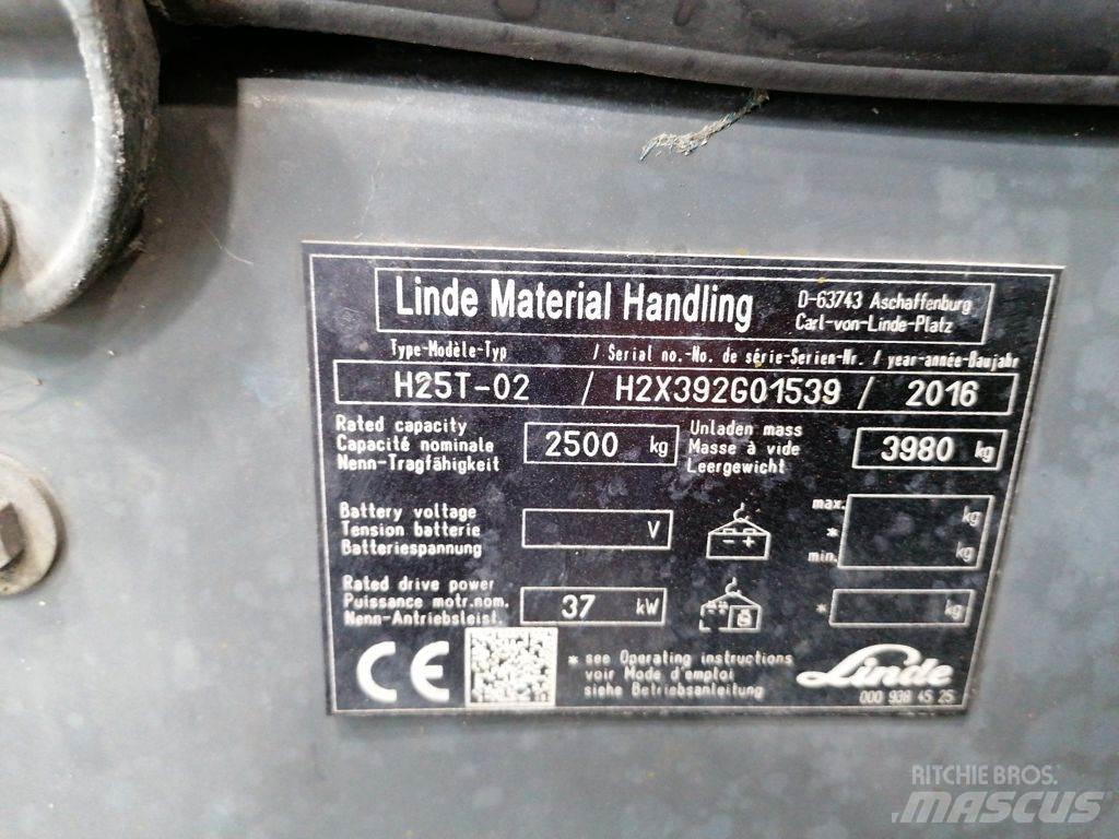 Linde H25T-02 Stivuitor GPL
