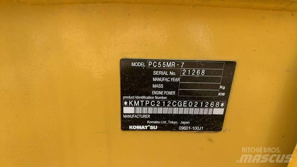 Komatsu PC 55 MR Excavatoare pe șenile

