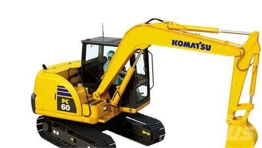 Komatsu PC 60-8 Mini excavatoare < 7t
