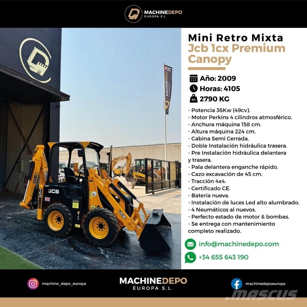 JCB 1 CX Buldoexcavatoare