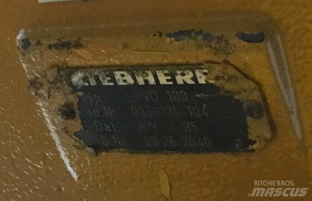 Liebherr LPVD 100 Hidraulice