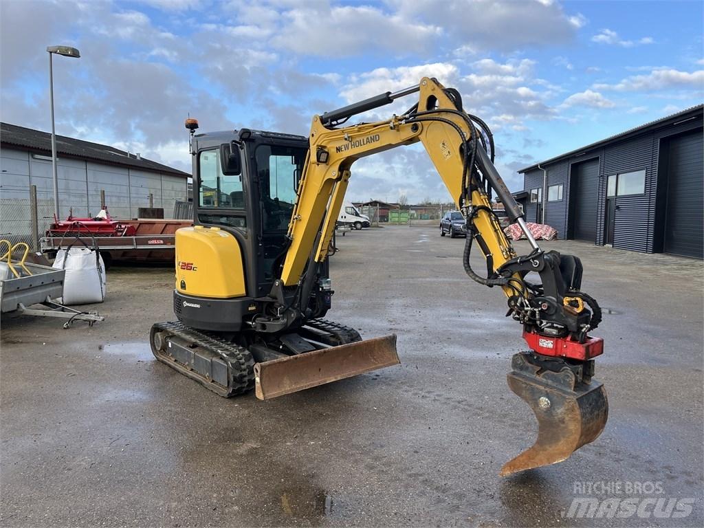 New Holland E 26 C Mini excavatoare < 7t