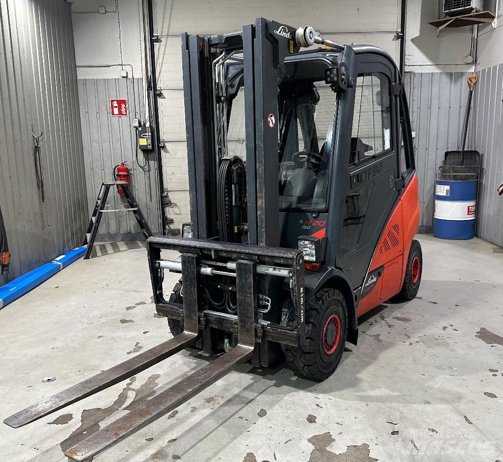 Linde H20D-02 Stivuitor diesel