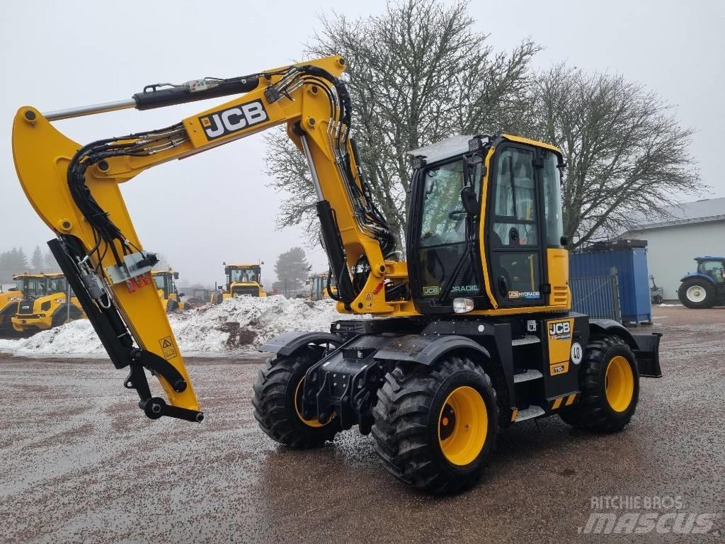 JCB Hydradig 110W Excavatoare cu roti