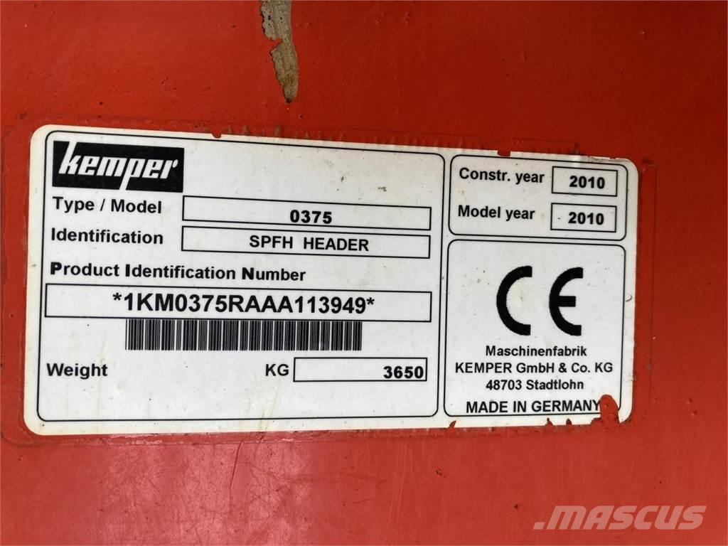 Kemper 375 Accesorii combine agricole