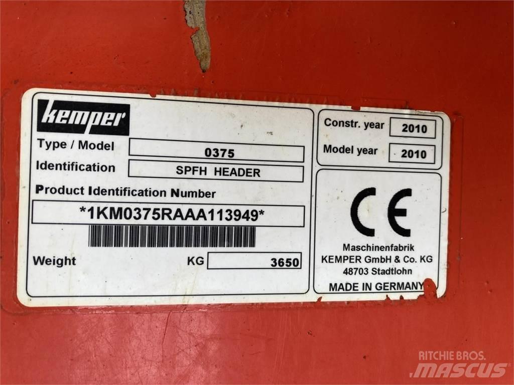 Kemper 375 Accesorii combine agricole