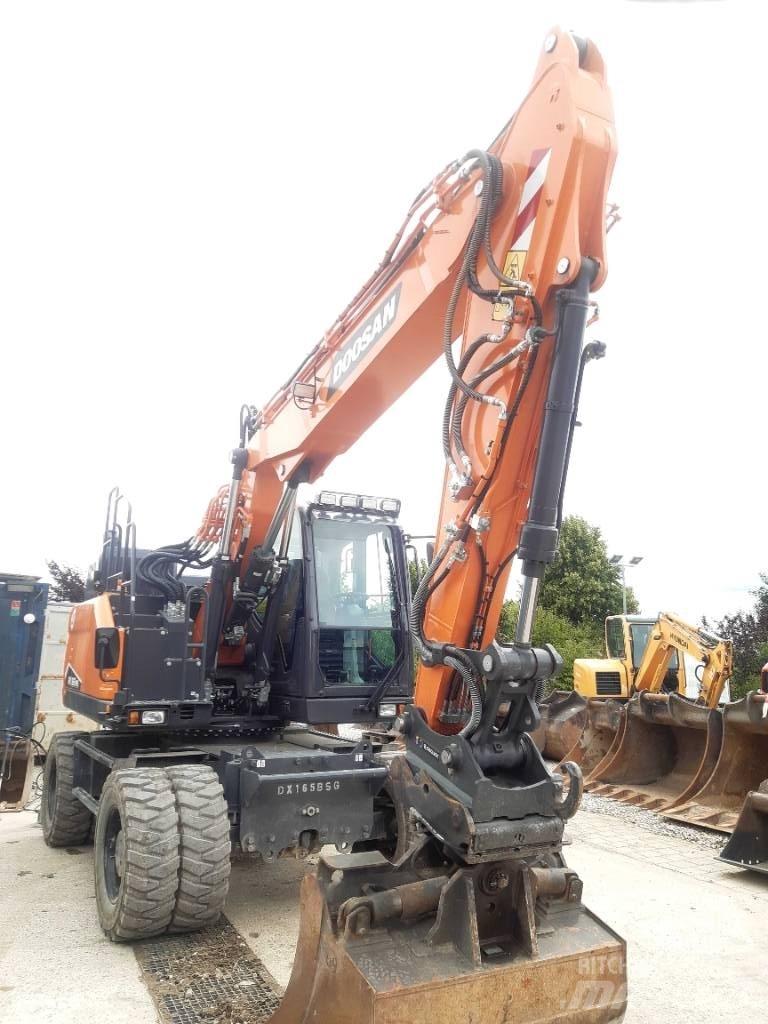 Doosan DX165 WR-7 Excavatoare cu roti