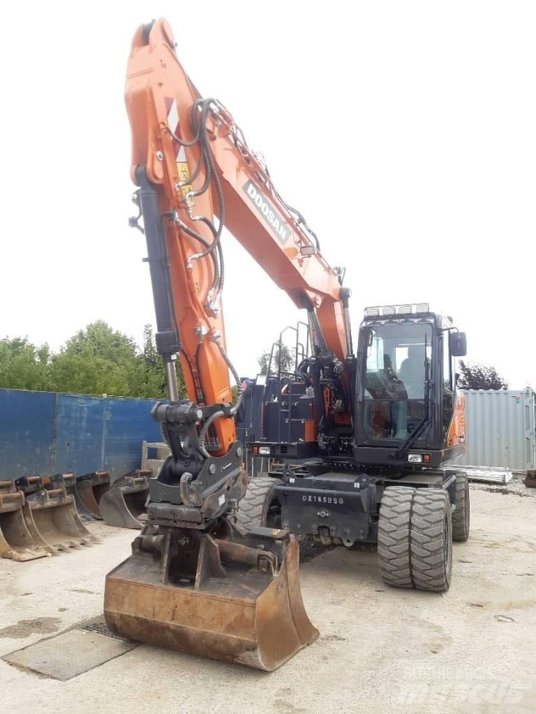 Doosan DX165 WR-7 Excavatoare cu roti