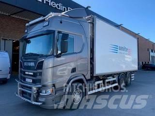Scania R580 Flisbil Camion transport aschii