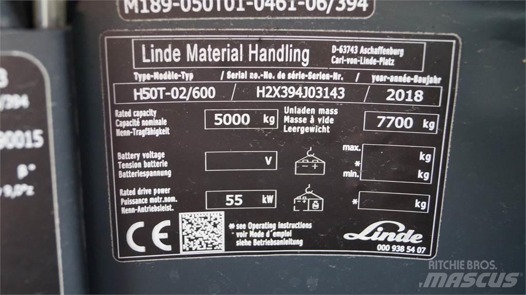 Linde H50T/600 Stivuitor GPL