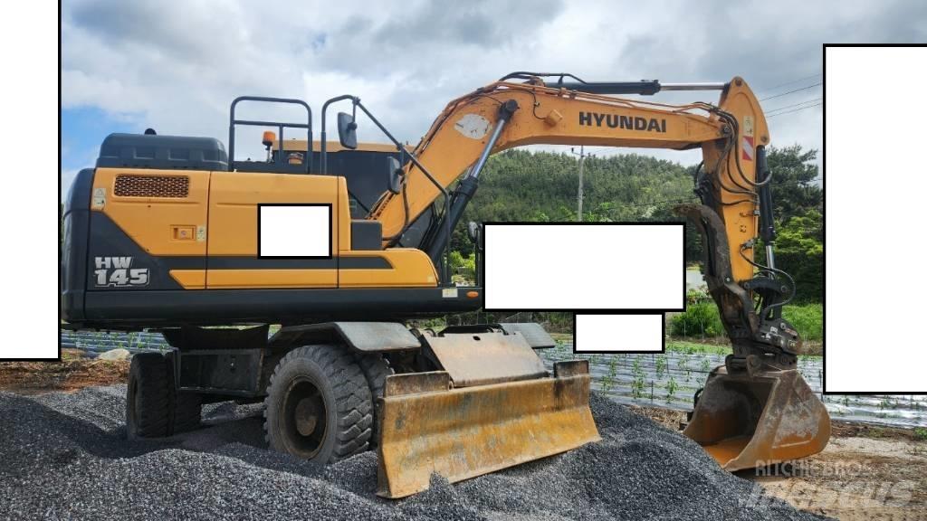 Hyundai HW 145 Excavatoare cu roti