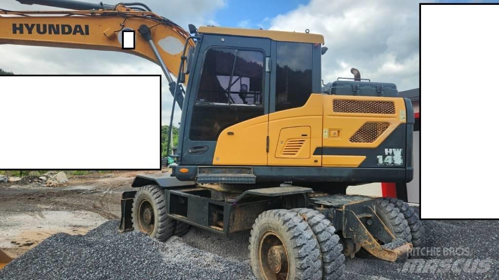Hyundai HW 145 Excavatoare cu roti