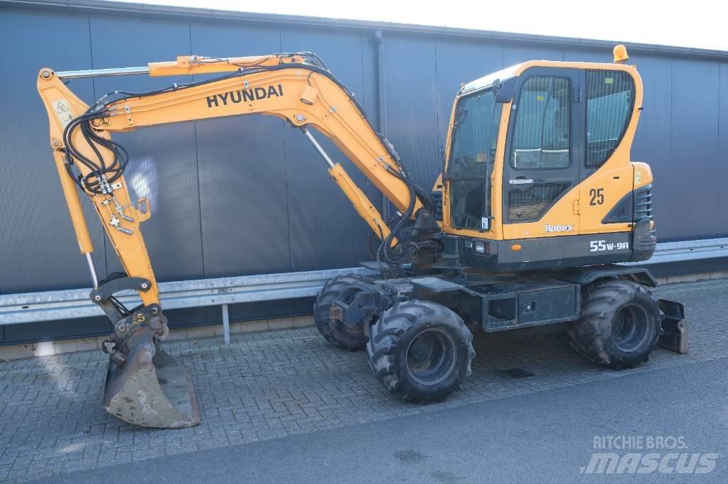 Robex 55W-9A Excavatoare cu roti
