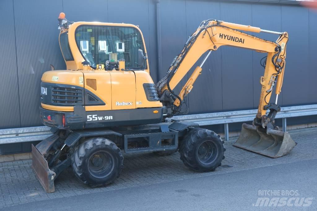  Robex 55W-9A Excavatoare cu roti