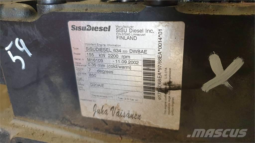 Sisu 634 DWBAE Motoare