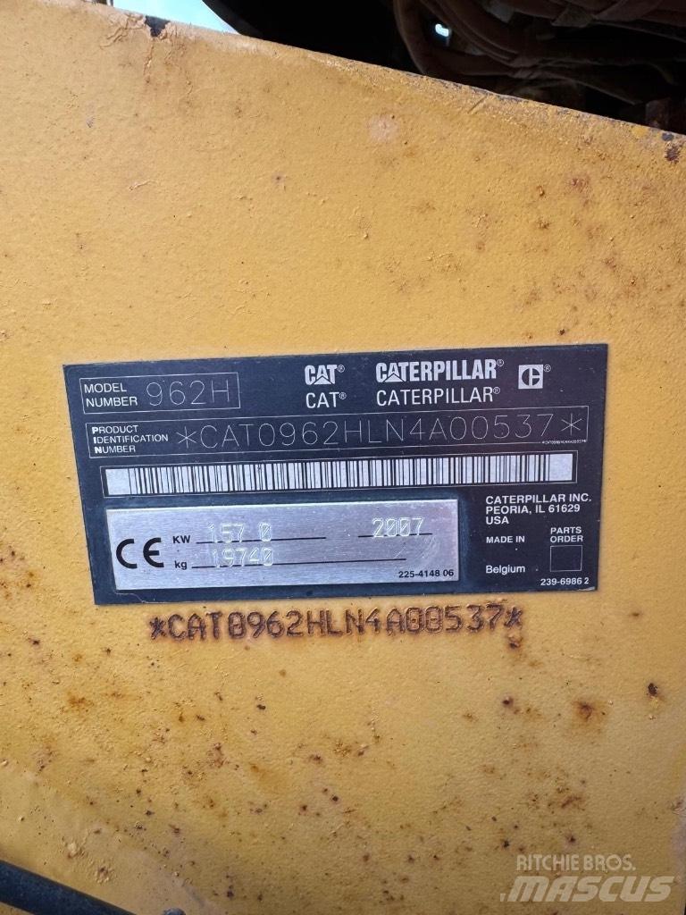 CAT 962 H Incarcator pe pneuri