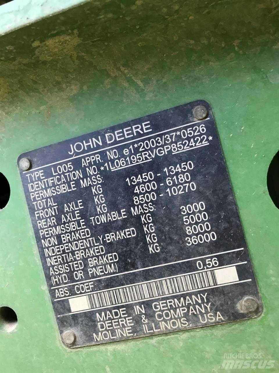 John Deere 6195R Tractoare