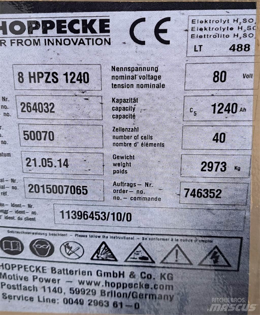 Linde E60 Stivuitor electric
