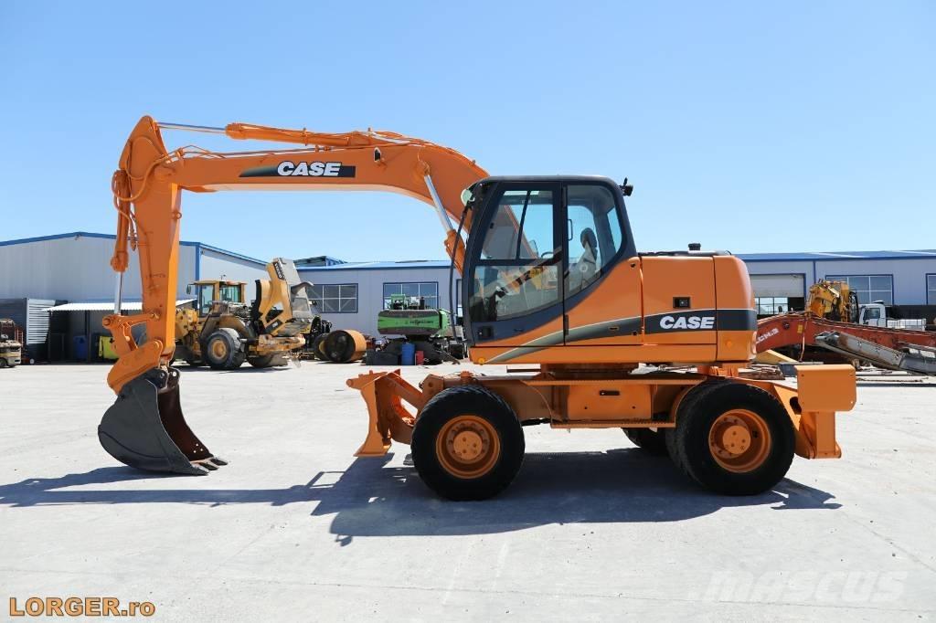 CASE WX 145 Excavatoare cu roti