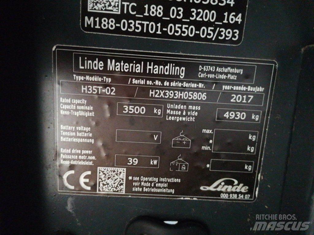Linde H35T-02 Stivuitor GPL