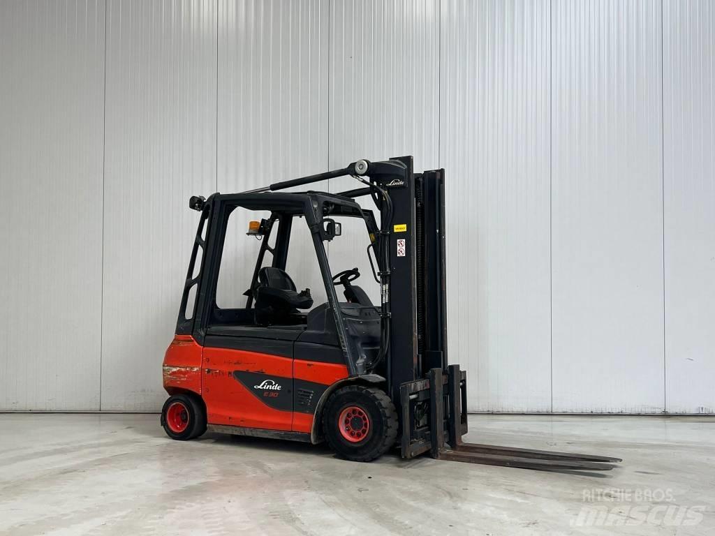 Linde E30-01 Stivuitor electric