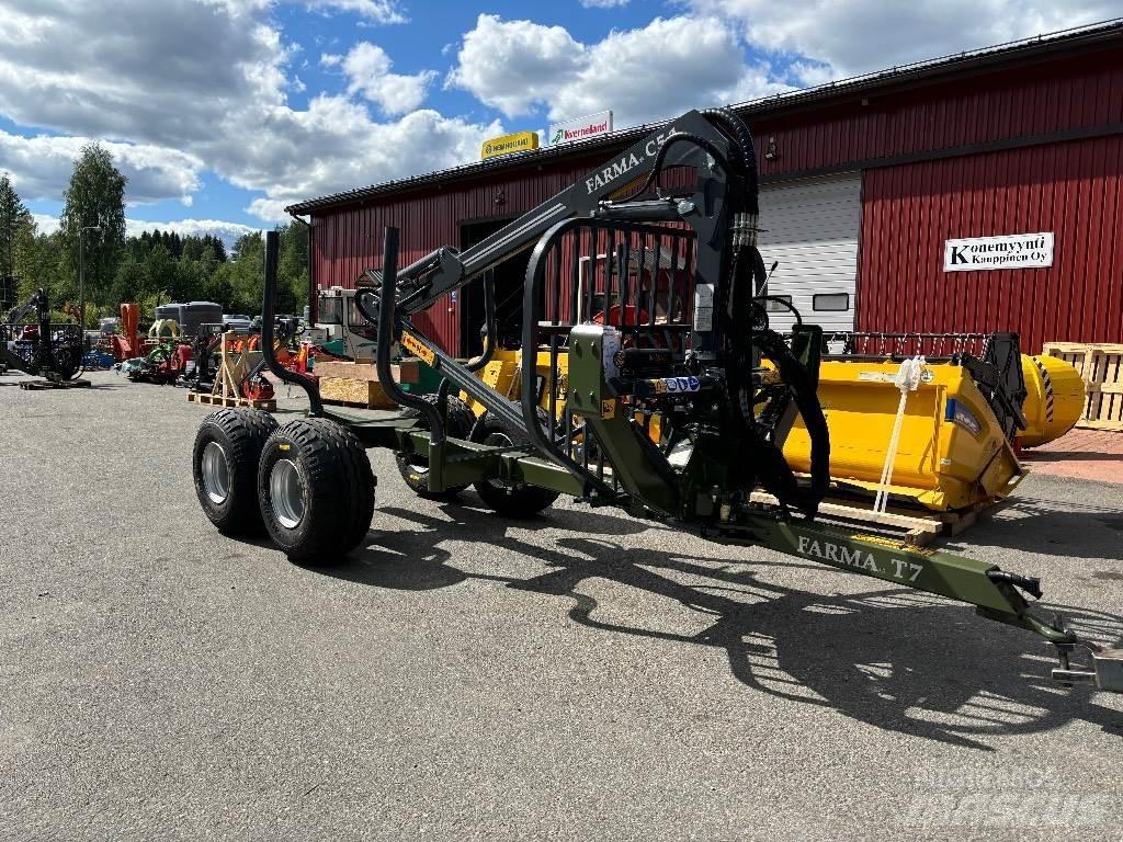 Farma T7 ja C 5.1D Remorci forestiere
