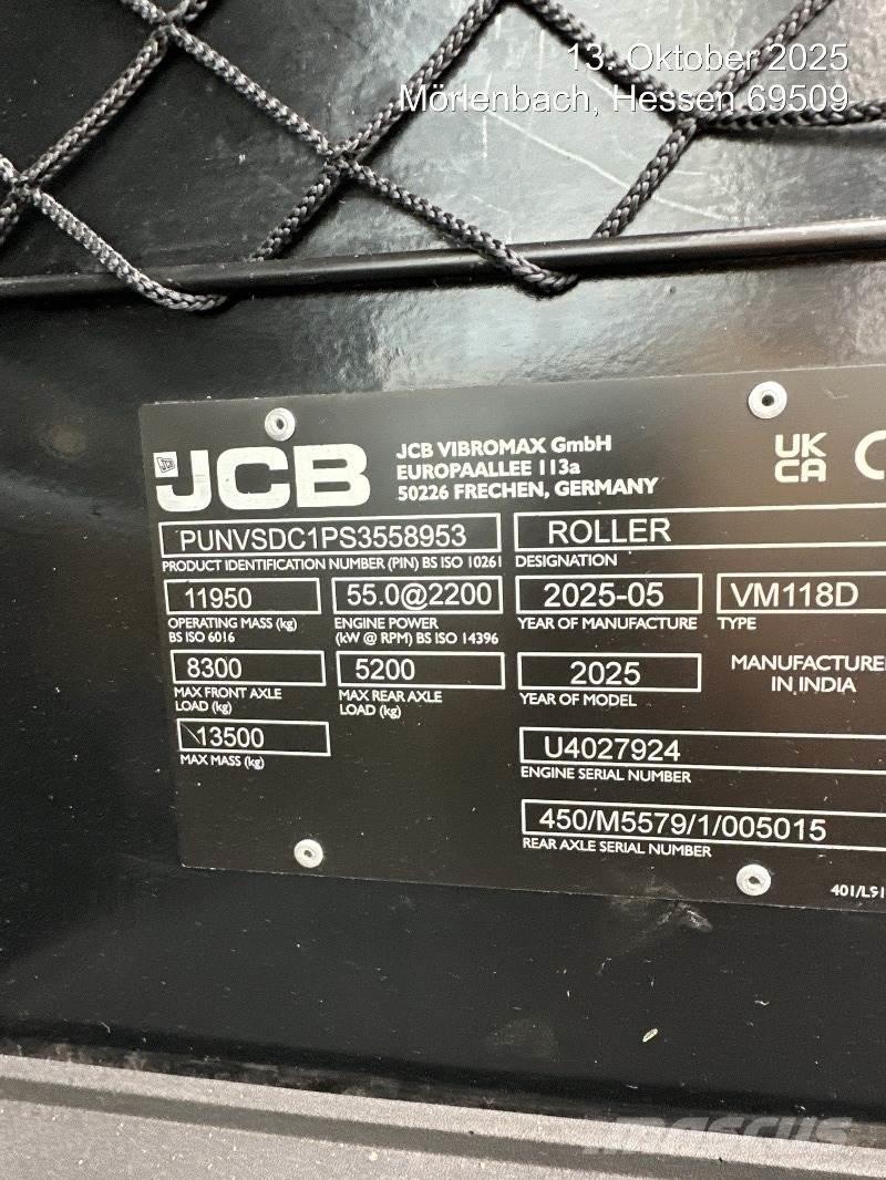 JCB VM118D Tavaluguri
