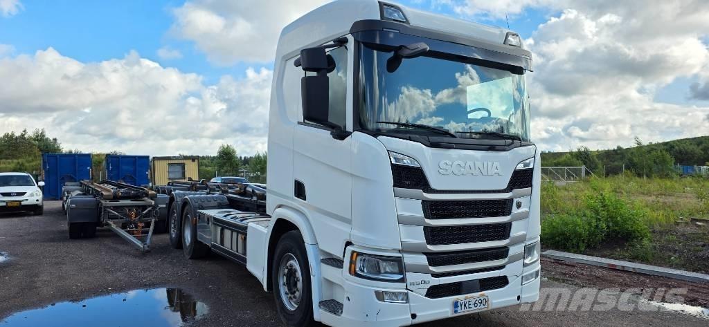 Scania R 500 Camion cu carlig de ridicare