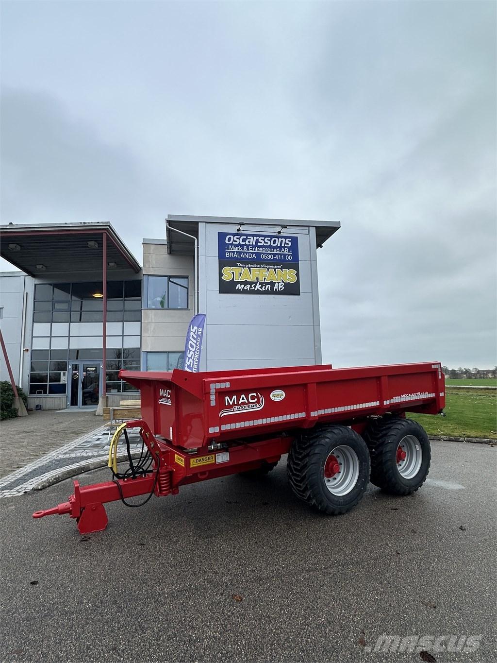 MAC GP12 Remorci rabatabile