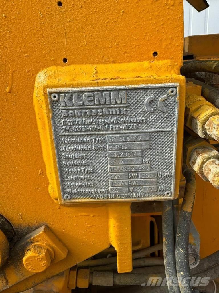 Klemm KR 806-3D Burghiu greu