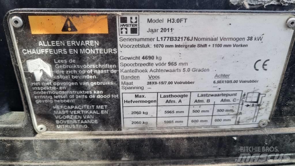 Hyster H 3.00 FT Stivuitor GPL