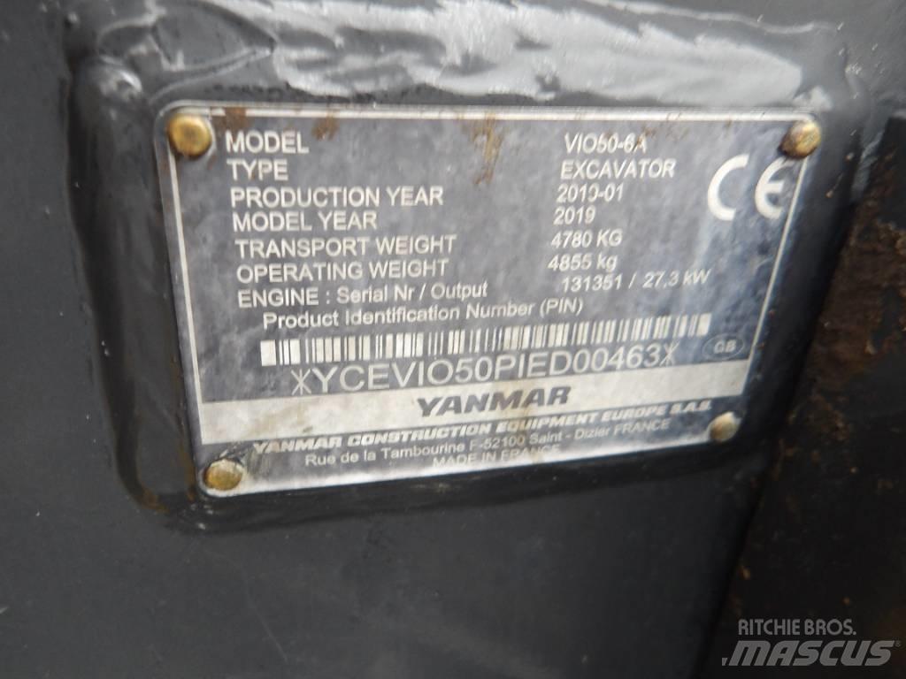 Yanmar Vio 50 Mini excavatoare < 7t