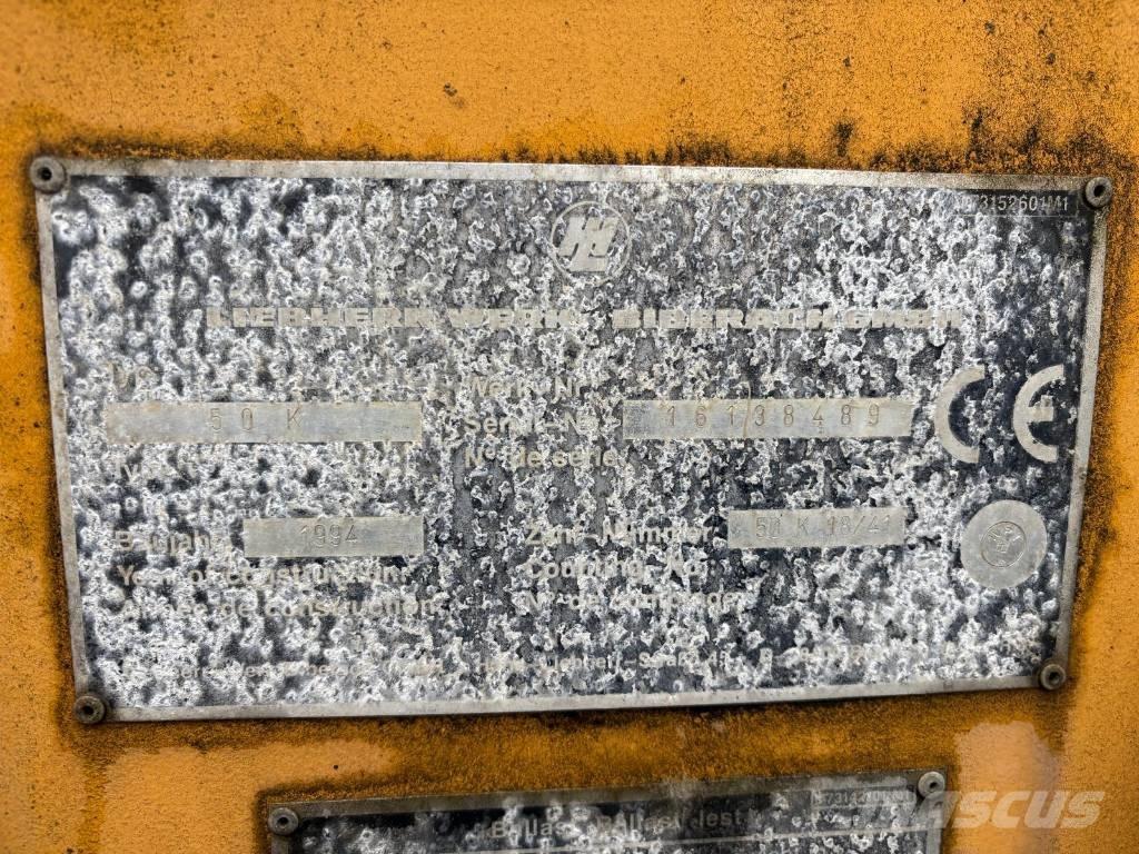 Liebherr 50 K Macarale turn