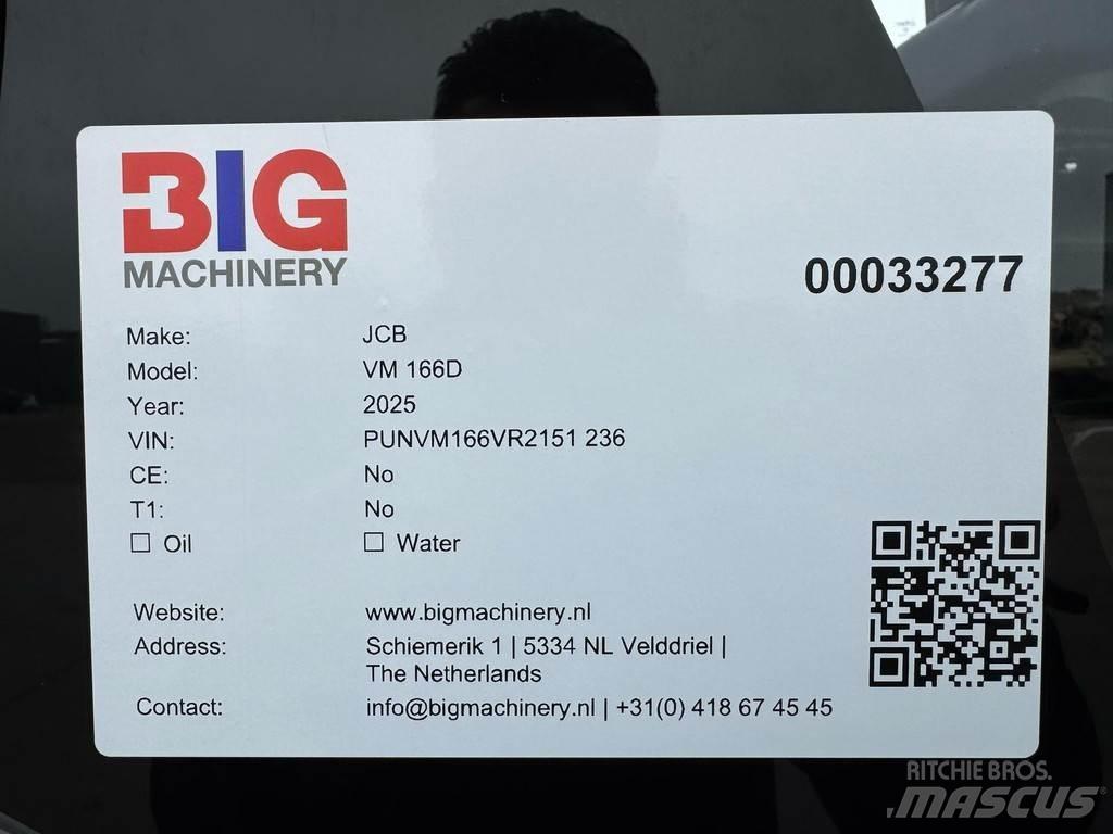 JCB VM166D Compactoare monocilindrice